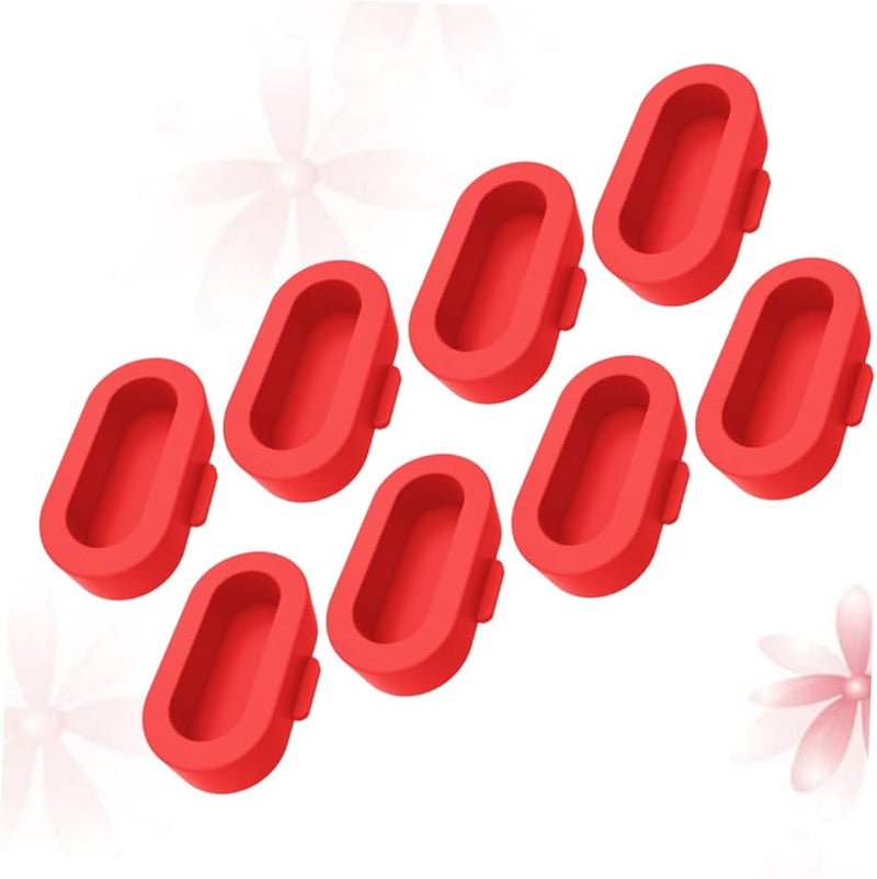 Red USB Charger Cover Dust Protector Caps For Garmin Fenix 5 5s 5x Watches - Image 4